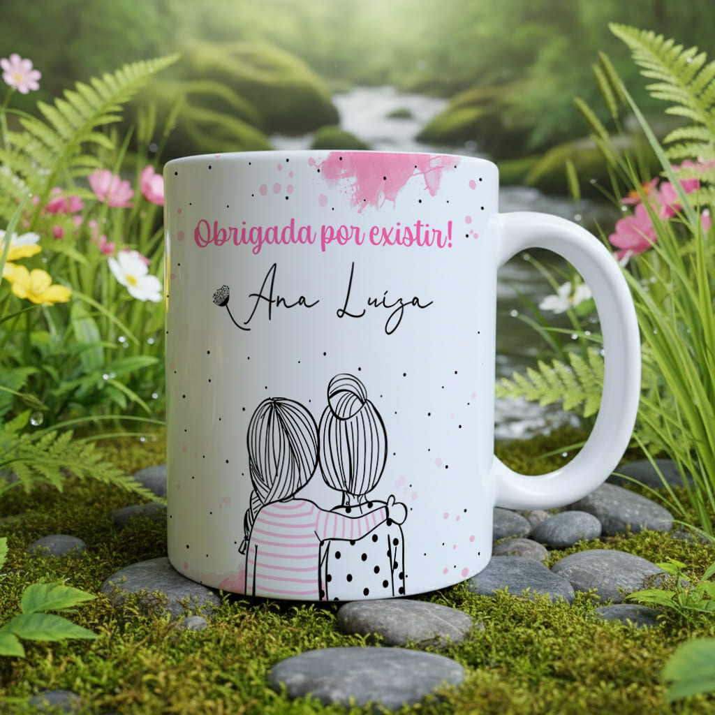 Arte Para Caneca Amizade Alguém Para Chamar de Amiga
