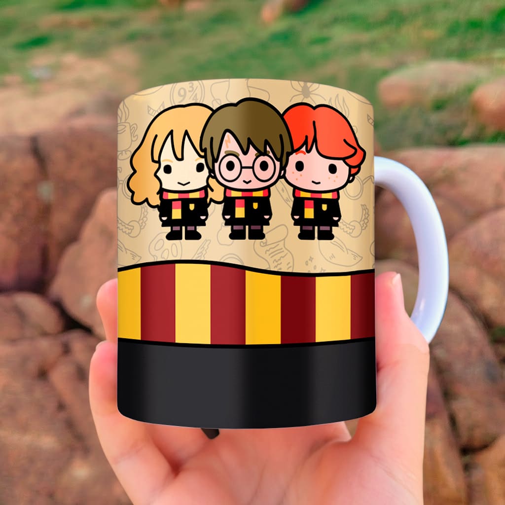 Arte Para Caneca Harry Potter - Arquivo Digital Sublimação - Imagem 3