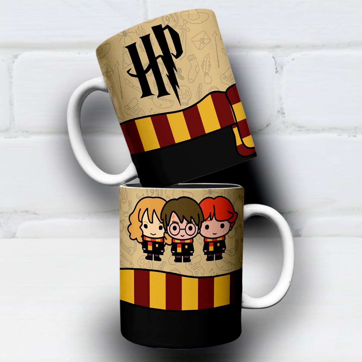 Arte Para Caneca Harry Potter - Arquivo Digital Sublimação - Imagem 4