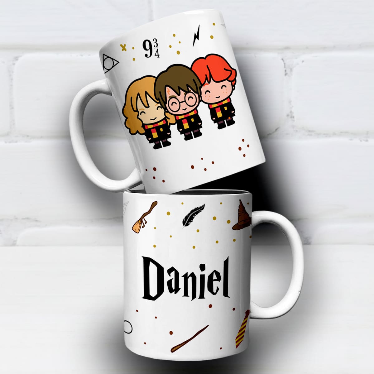 Arte Para Caneca Harry Potter Com Nome - Arquivo Digital Sublimação - Imagem 4