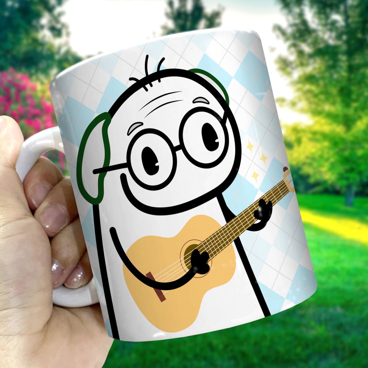 Arte Para Caneca Adivinha Quem Vai Ser Vovô de Novo - Arquivo Digital Sublimação - Imagem 3