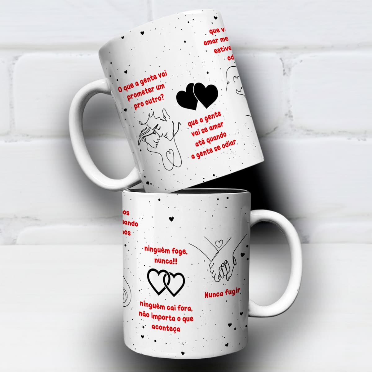 Arte Para Caneca Greys Anatomy O Que a Gente Vai Prometer um Pro Outro - Arquivo Digital Sublimação - Imagem 3